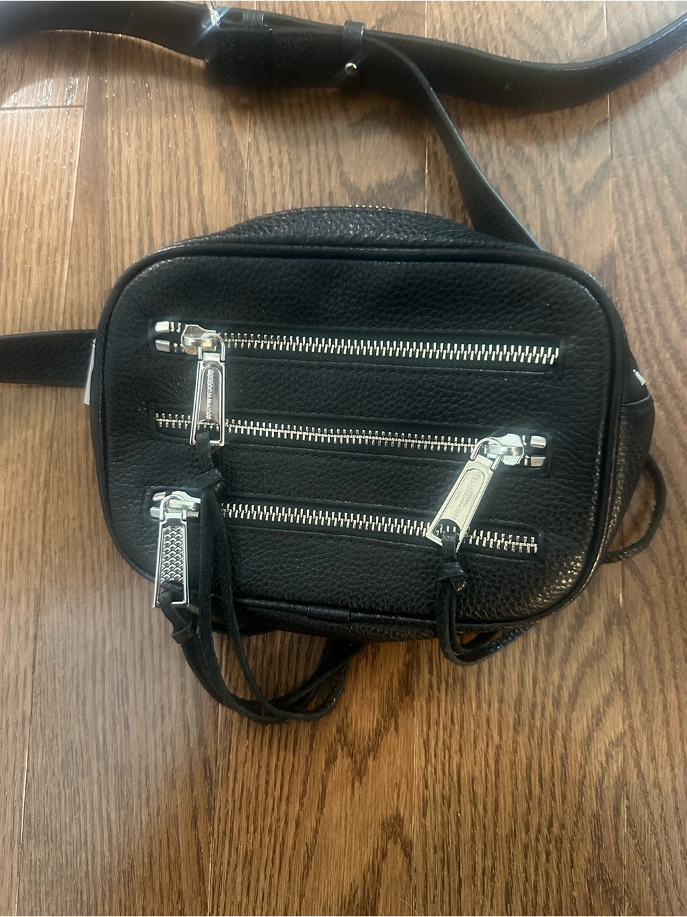 Rebecca Minkoff Black Interior Crossbody Pouch